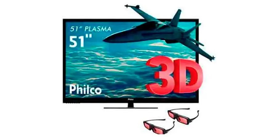 Televisor philco tv-ph51c21psg 3d