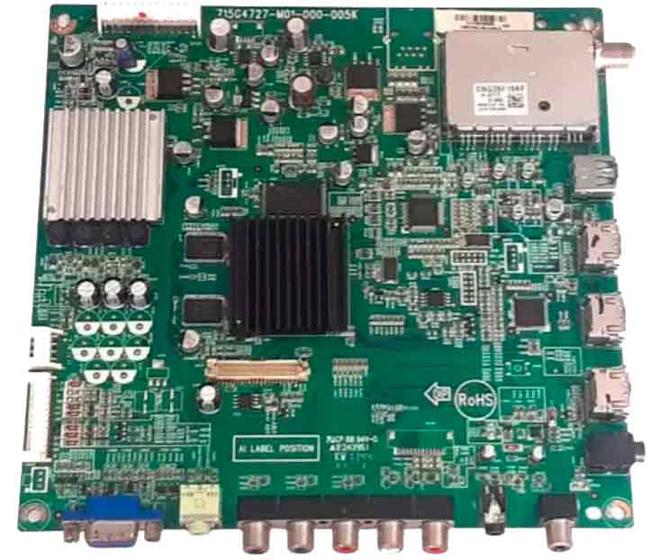 placa principal televisor aoc modelo le32w157