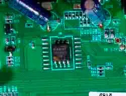 Circuito integrado memoria posição u8 Memoria flash