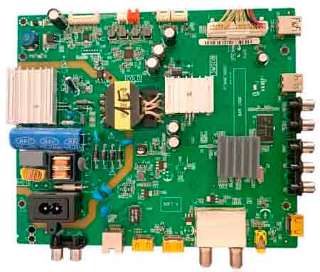 placa principal tv semp toshiba modelo dl4061