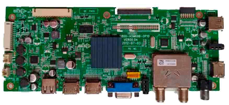 placa principal semptoshiba le3273(a)w